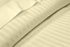 Ivory Stripe Flat Sheet