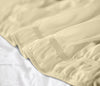 Ivory wrap-around bed skirts