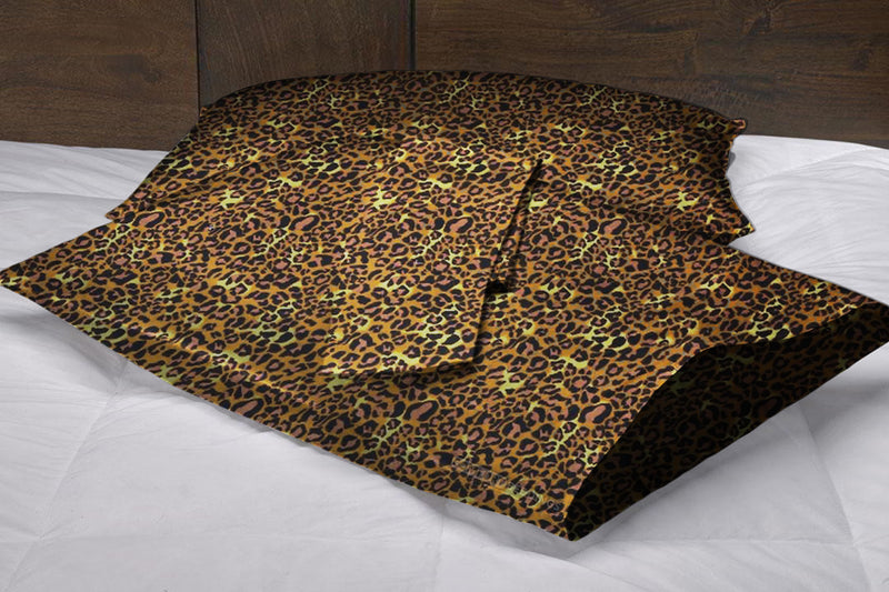 Leopard Print Pillowcase