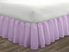 Lilac Ruffle Bed Skirt
