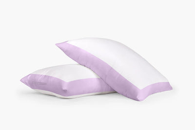 Lilac with White Two Tone Pillowcases