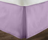 Lilac Pleated Bed Skirts