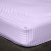Lilac Stripe Fitted Sheets