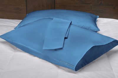 Mediterranean Blue Pillowcase Set