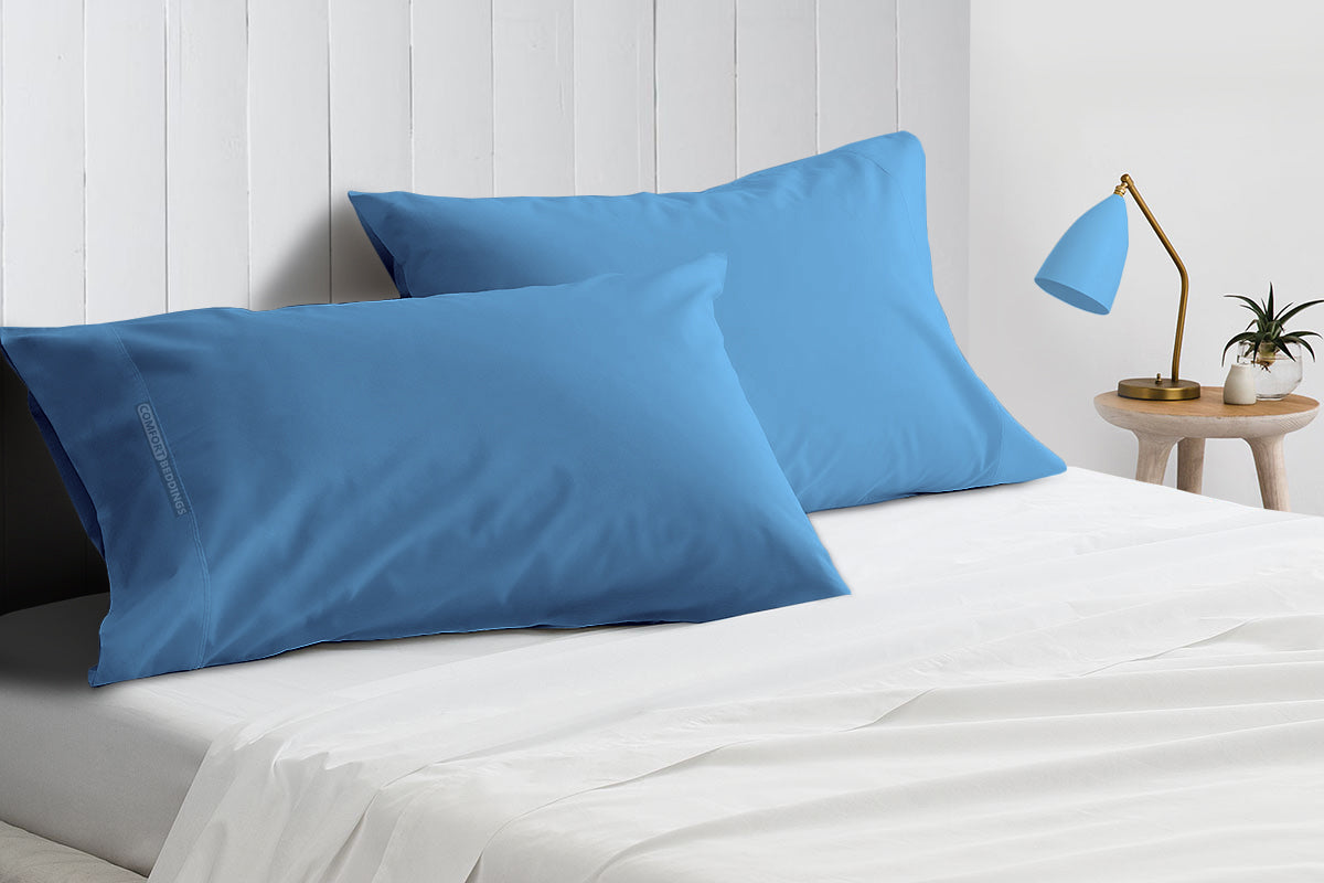 Mediterranean Blue Pillowcases