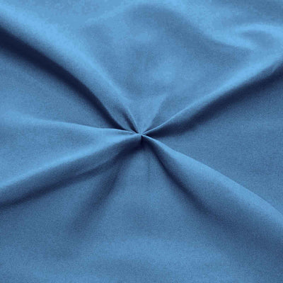 Luxury Mediterranean Blue Pinch Bed Skirt