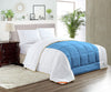 Mediterranean Blue Contrast Comforter