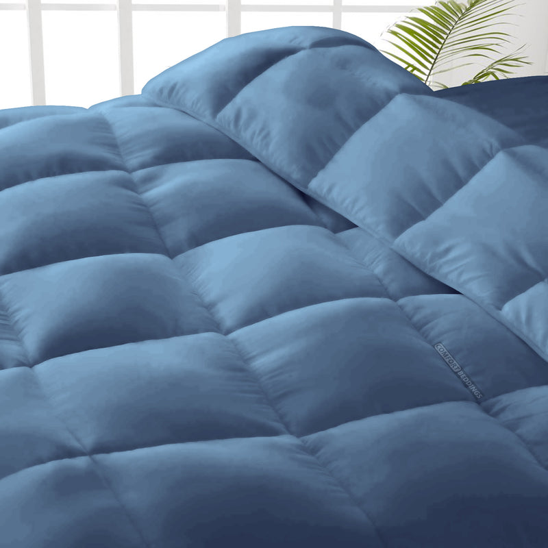 Luxurious Mediterranean Blue Comforter