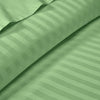 Moss Green Stripe Fitted Sheets