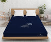 Navy Blue Baby Dry Fitted Sheet