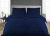Original Navy Blue Moroccan Streak Duvet Cover And Pillowcases