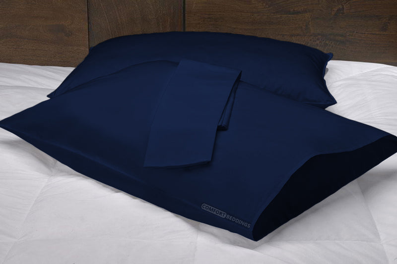 Navy Blue Pillowcases