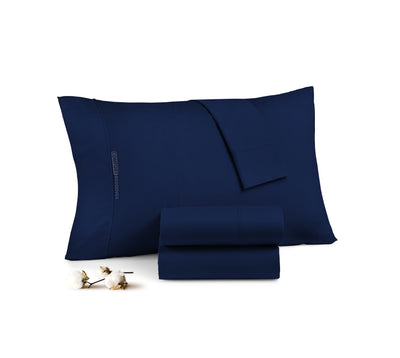 Navy Blue 26x26 Pillow Case
