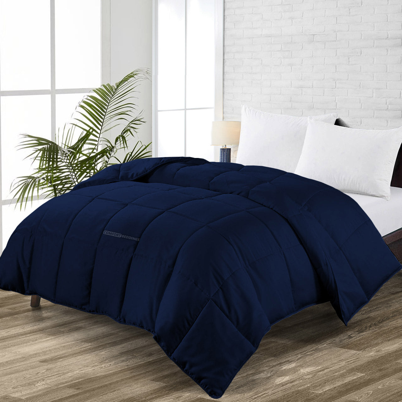 Royal Luxurious Navy Blue Comforter