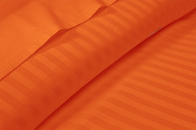 Orange Stripe Waterbed Sheets