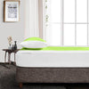 Parrot Green with White Contrast Fitted Sheet