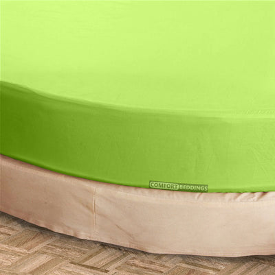Green Round Bed Sheets