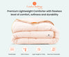 Peach Super King Comforter