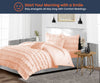 Peach Ruffle Comforter