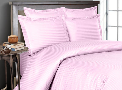 Pink Stripe Bedding in a Bag