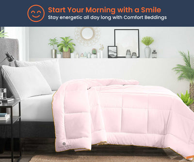 Pink Super King Comforter