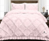 Pink Diamond Ruffle Comforter