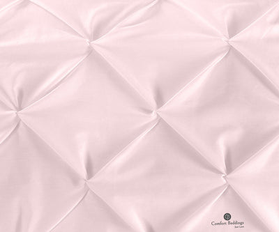 Pink Dual Tone Half Pinch Duvet Cover