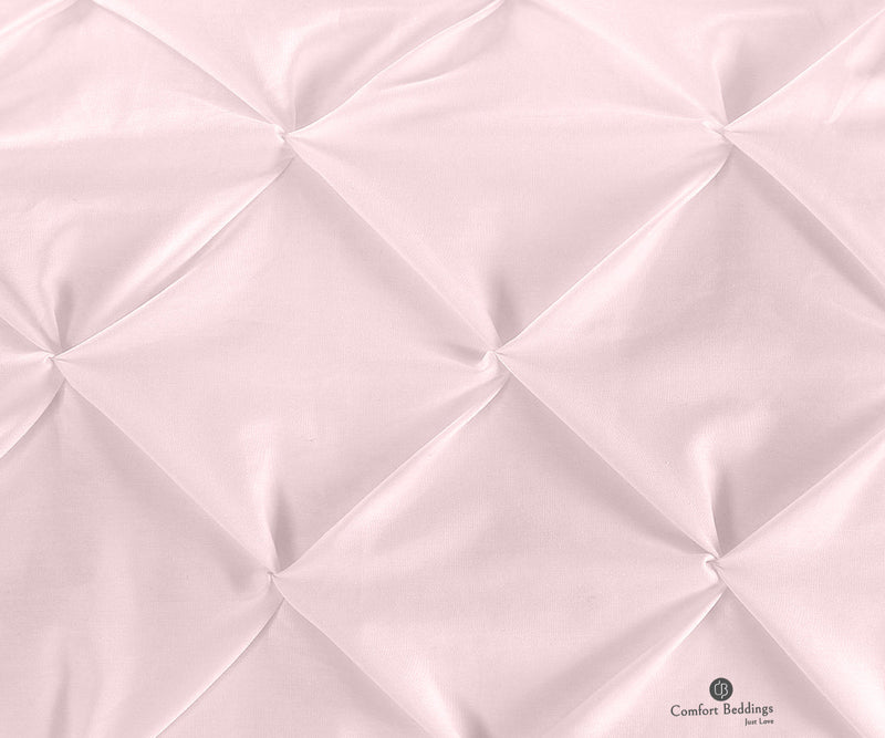 Pink Dual Tone Half Pinch Duvet Cover Set
