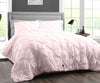 Pink Pinch Pleat Duvet Covers