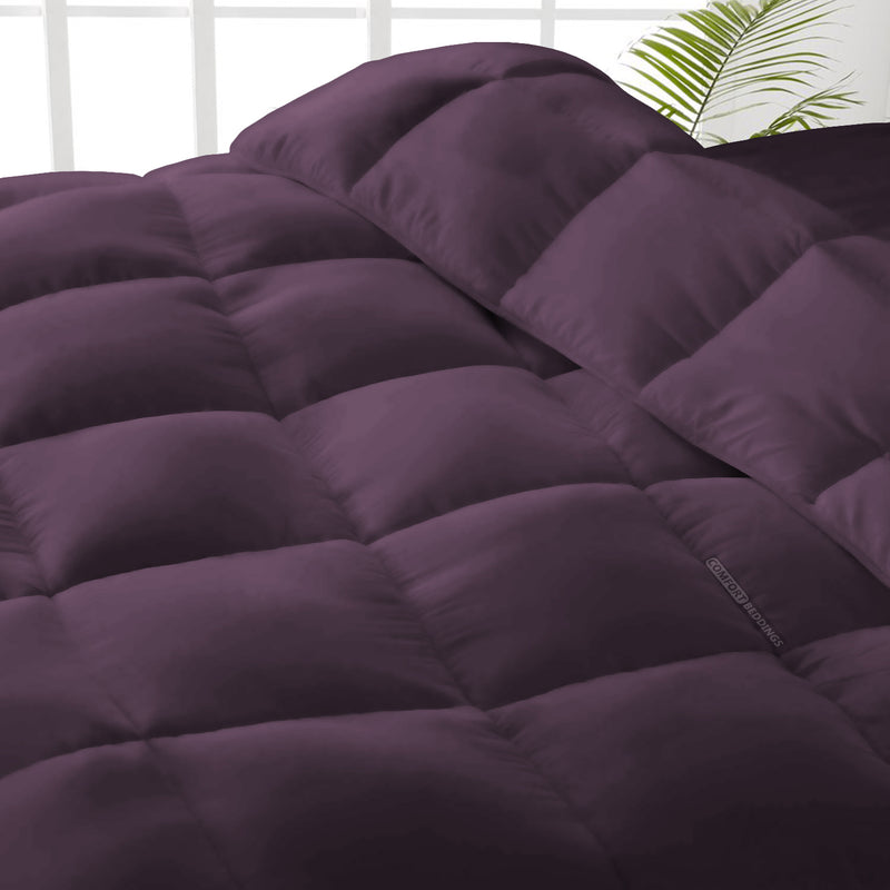 Soft And Breathable Plum Comforter