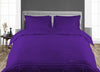 Luxurious Purple 600 TC Moroccan Streak Duvet Cover