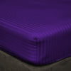 Purple Stripe Fitted Sheets