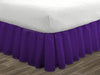 Purple Ruffle Bed skirt