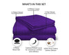 Purple Stripe Sheet sets