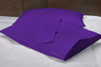 Purple Pillowcases Set