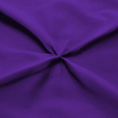 Luxurious Purple Pinch Bed Skirt