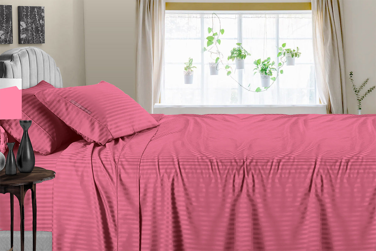 Rose Berry Stripe Sheets
