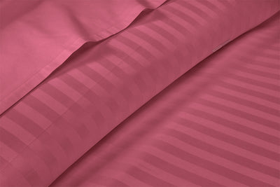 Rose Berry Stripe Pillowcase