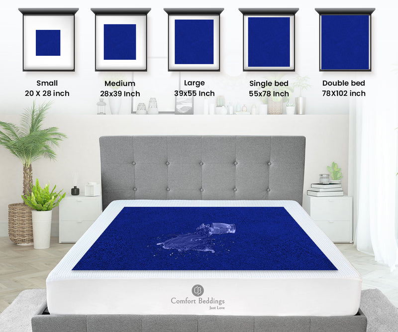 Royal Blue Baby Dry Sheet