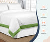 Sage Green Two Tone Duvet Cover