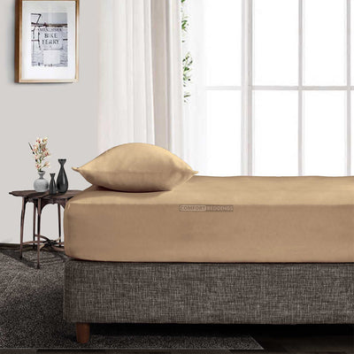 Taupe Fitted Sheet Only