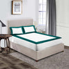 Top Quality Teal - White two tone fitted sheets
