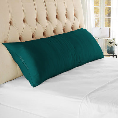 Teal 20x54 Body Pillow Covers