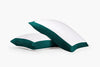 Teal with White Two Tone Pillowcases