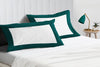 Teal with White Two Tone Pillowcases