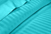 Turquoise Stripe Split King Sheets