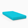 Turquoise Blue Fitted Crib Sheet