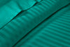 Turquoise green stripe sheets