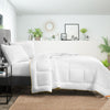 White and Black Reversible Comforter
