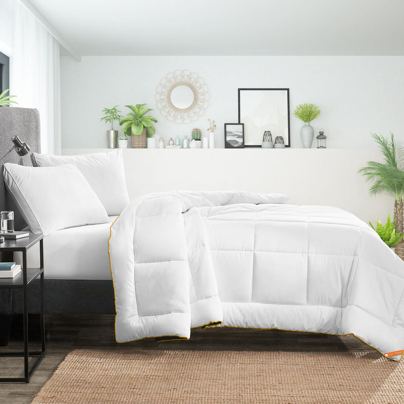 Black and White Reversible Comforter